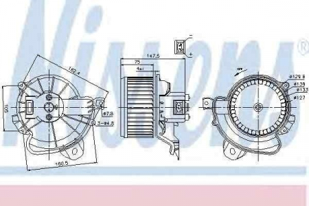 Piese Auto - Conducta aer conditionat FORD FUSION 1.4/1.4D/1.6 intre 2002-2012