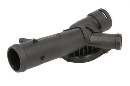 Piese Auto - Conducta flansa sistem racire (numar iesiri: 4) AUDI A1, A3; SEAT ALTEA, IBIZA IV, IBIZA IV ST, LEON, TOLEDO IV; SKODA FABIA II, OCTAVIA II, RAPID, ROOMSTER, ROOMSTER PRAKTIK 1.2D/1.6D dupa 2009