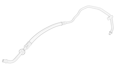 Racire - Conducta radiator ulei potrivit OPEL ASTRA J, ASTRA J GTC, ZAFIRA C 1.4/1.4LPG/1.6 12.09-