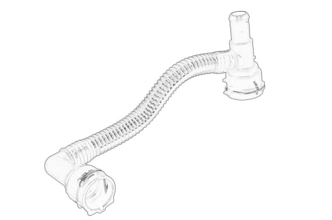 Elemente sistem racire - Conducta radiator ulei potrivit OPEL ASTRA J, INSIGNIA A, INSIGNIA A COUNTRY, ZAFIRA C 2.0D 07.08-