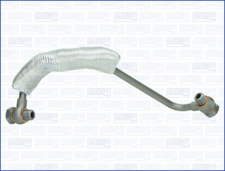 Furtun combustibil - Conducta ulei potrivit AUDI A1; SEAT ALHAMBRA, IBIZA IV, IBIZA IV SC, IBIZA IV ST; SKODA FABIA II; VW BEETLE, CC B7, EOS, GOLF PLUS V 1.4/1.4ALK/1.4CNG 02.06-