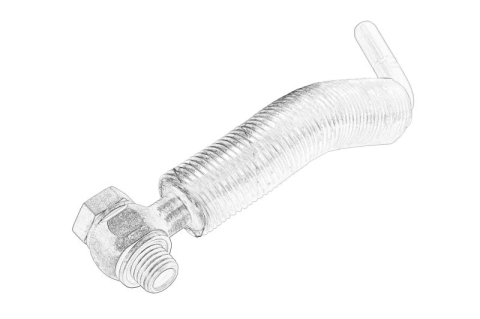 Piese Auto - Conducta ulei turbina potrivit CHEVROLET AVEO, CRUZE, ORLANDO, TRAX; OPEL ADAM, ASTRA J, ASTRA J GTC, CASCADA, CORSA D, CORSA E, INSIGNIA A, MERIVA B 1.4/1.4LPG 12.09-