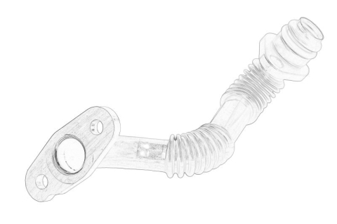 Piese Auto - Conducta ulei turbina potrivit FORD C-MAX II, FOCUS III, GALAXY III, KUGA II, KUGA III, MONDEO V, S-MAX 1.5/1.5D 09.14-