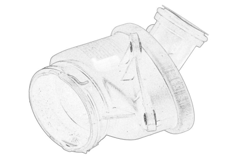 Piese Auto - Conducta ulei turbina potrivit MERCEDES C (W204) 2.1D/2.2D 01.07-03.14