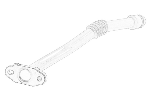 Piese Auto - Conducta ulei turbina potrivit NISSAN INTERSTAR, PRIMASTAR; OPEL MOVANO A, VIVARO A; RENAULT MASTER II, TRAFIC II; VW LT 28-35 II, LT 28-46 II 2.5D 05.96-