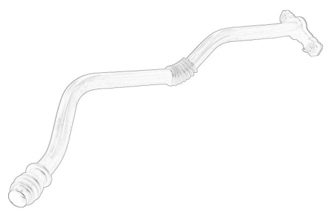 Piese Auto - Conducta ulei turbina potrivit OPEL CORSA F 1.2 07.19-