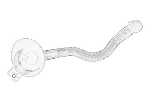 Piese Auto - Conducta umplere ulei potrivit FORD TRANSIT V363 2.0D 03.16-