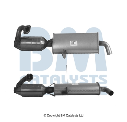 Convertor catalitic EURO 2/EURO 3 potrivit SMART CABRIO, CITY-COUPE, FORTWO 0.6/0.7 07.98-01.07 [2]