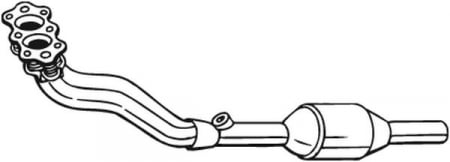 Catalizator - Convertor catalitic EURO 3 potrivit AUDI A3; SEAT LEON, TOLEDO II; SKODA OCTAVIA I; VW GOLF IV 1.8 09.96-06.06