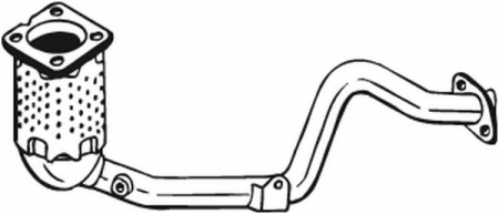 Convertor catalitic EURO 4 potrivit CITROEN C4, C4 I; PEUGEOT 307 1.6/1.6ALK 08.00-04.12 [2]