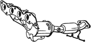 Catalizator - Convertor catalitic potrivit VOLVO C30, S40 II, V50; FORD C-MAX, FOCUS C-MAX, FOCUS II 1.4/1.6/1.6LPG 10.03-12.12