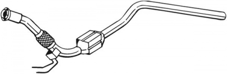Convertor catalitic potrivit MERCEDES V (638/2), VITO (W638) 2.2D 03.99-07.03 [2]