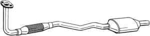 Catalizator - Convertor catalitic potrivit OPEL ASTRA G 1.6 02.98-09.00