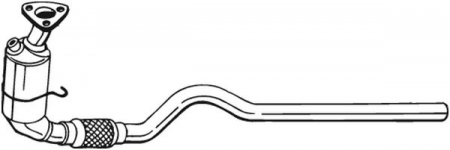Catalizator - Convertor catalitic potrivit OPEL CORSA B 1.0 11.96-09.00