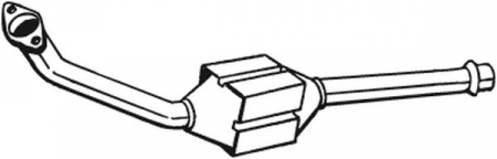 Convertor catalitic potrivit PEUGEOT 306 2.0D 06.99-12.02 [1]