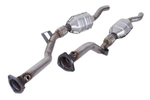 Catalizator - Convertor catalitic set 2 catalizatoare EURO 2 potrivit AUDI A6 C5 2.4 02.97-01.05