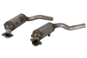 Catalizator - Convertor catalitic set 2 catalizatoare EURO 4/EURO 5 potrivit JAGUAR XK II 4.2 03.06-07.14
