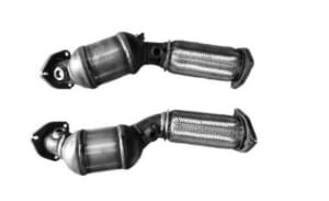 Catalizator - Convertor catalitic set 2 catalizatoare EURO 4 potrivit AUDI Q7; VW TOUAREG 4.2 03.06-05.10