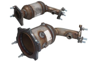 Catalizator - Convertor catalitic set 2 catalizatoare EURO 4 potrivit NISSAN MURANO I 3.5 08.03-09.08
