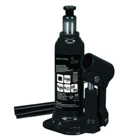 Elevatoare si echipamente de ridicat - Cric capacitate de ridicare: 2000 kg, înălțime minimă de ridicare 168 mm, înălțime maximă de ridicare: 316 mm, număr de pistoane: 1, culoare: negru