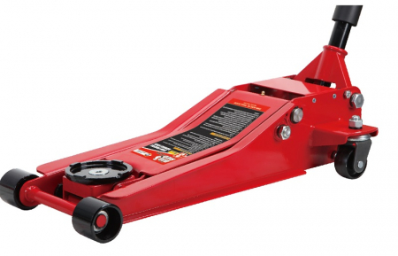 Elevatoare si echipamente de ridicat - Cric hidraulic mobil, capacitate de ridicare: 2500 kg, înălțime minimă de ridicare 75 mm, înălțime maximă de ridicare: 525 mm, profil redus, mobil, număr de pistoane: 2