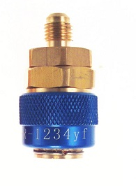 Echipamente service AC - Cupla rapida de la statie AC la LP R1234yf, culoare albastru