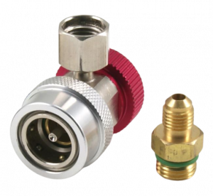 Echipamente service AC - Cupla rapida rosu statie aer conditionat AC presiune inalta HP