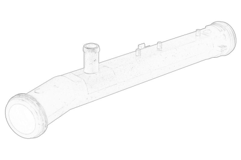 Conducta racire - Cuplaj conducta lichid racire potrivit AUDI A2; SEAT ALTEA, ALTEA XL, CORDOBA, IBIZA III, IBIZA IV, IBIZA IV SC, IBIZA IV ST, LEON, TOLEDO III 1.4/1.4LPG/1.6 10.97-05.15