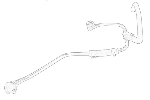 Conducta racire - Cuplaj conducta lichid racire potrivit AUDI A6 C7, A7 1.8-4.0 10.10-09.18