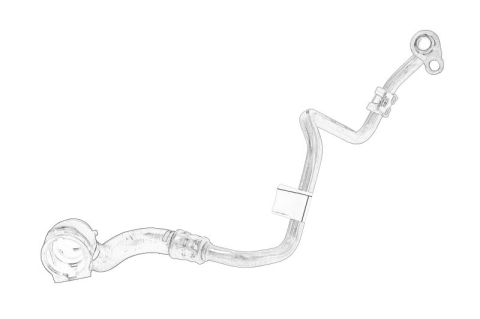 Conducta racire - Cuplaj conducta lichid racire potrivit BMW 1 (F20), 1 (F21), 2 (F22, F87), 2 (F23), 3 (F30, F80), 3 (F31), 3 GRAN TURISMO (F34), 4 (F32, F82), 4 (F33, F83) 1.6/2.0/2.0H 07.15-