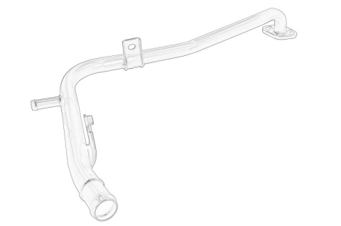 Conducta racire - Cuplaj conducta lichid racire potrivit HYUNDAI ACCENT IV, ELANTRA IV, ELANTRA V, I20 I, I30, I40 I, I40 I CW, IX20, IX35, VELOSTER; KIA CARENS III, CARENS IV, CEE'D, CERATO I, PRO CEE'D, RIO III, SOUL