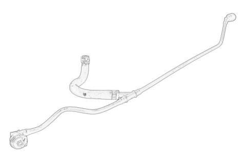 Piese Auto - Cuplaj conducta lichid racire potrivit MERCEDES VITO (W447) 1.6D 10.14-