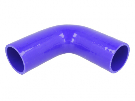 Racire - Cuplaj conducta sistem racire (60mm x150mm, unghi 90°, culoare albastru)