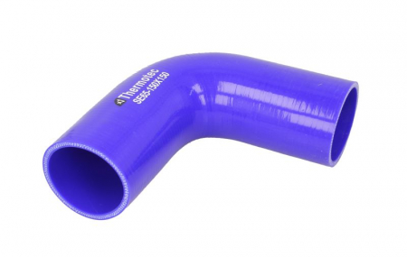 Racire - Cuplaj conducta sistem racire (65mm x150mm, unghi 90°, culoare albastru)