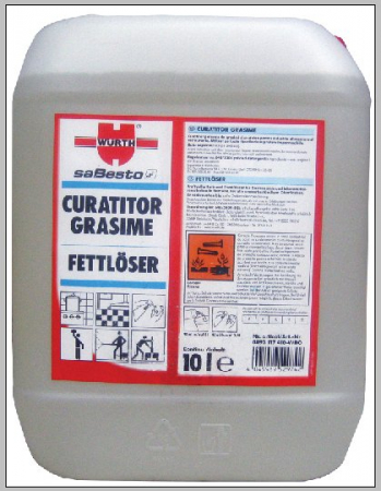 Solutii tehnice - Solutie curatare grasimi universala Wurth, 10L