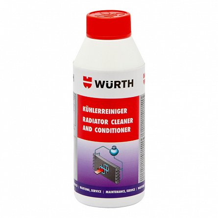 Solutii tehnice - Curatitor radiator 250ml Wurth