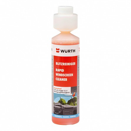 Solutii tehnice - Curatitor rapid  parbrize 250 ml Wurth