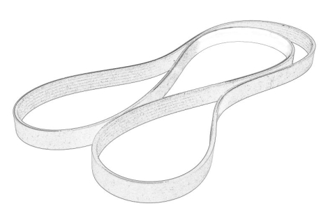 Piese Auto - Curea transmisie caneluri potrivit JEEP CHEROKEE, WRANGLER IV 2.0 11.17-