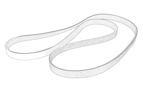 Piese Auto - Curea transmisie caneluri potrivit JEEP WRANGLER IV 2.0 11.17-