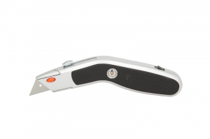 Accesorii auto - Cutter (cu lamele inlocuibile maner cauciuc buton blocare lama trapezoidala