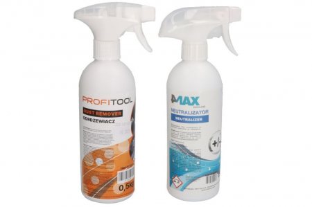 Curatenie service - Degripant universal 0,5L x2buc, aplicatie: eliminarea depozitelor la scara, indepartarea ruginii; (surficial + neutralizator)