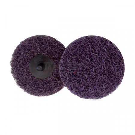 Chimice si Intretinere - Disc abraziv Dysk Roloc Clean and Strip XO-DR Pro S XCRS, fibra, diametru: 76,2mm, culoare: violet, indepartare rugina, 10buc