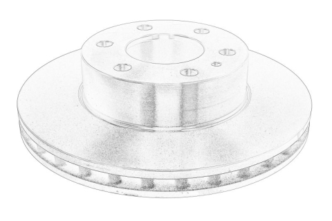 Piese Auto - Disc frana Fata Dreapta/Stanga (300mmx28mm) potrivit IVECO DAILY III 26L11, 29L11, 29S11, 35C11D, 35S11, 40C11/29 L 14 (AHRA11C1B1, AHRA14C1B1, AHRA64C1B1)/29 L 9/29 L 9 V/29L10/29L10 V/29L12/29