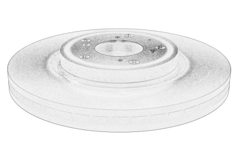 Piese Auto - Disc frana Fata Dreapta/Stanga potrivit HONDA LEGEND IV 3.5/3.7 05.06-12.12