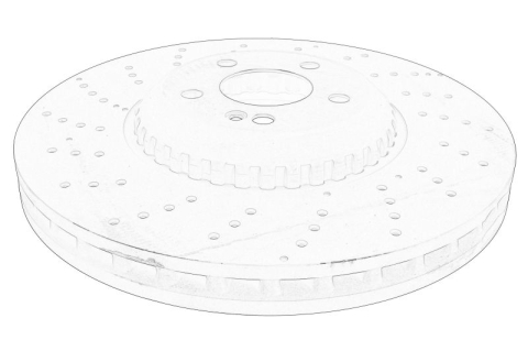 Piese Auto - Disc frana Fata Dreapta/Stanga potrivit MERCEDES S (A217), S (C217), S (W222, V222, X222) 2.2DH-6.0 05.13-07.20