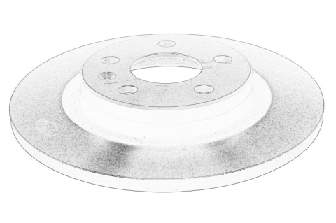 Piese Auto - Disc frana Spate Dreapta/Stanga potrivit VOLVO XC40 1.5-2.0H 10.17-