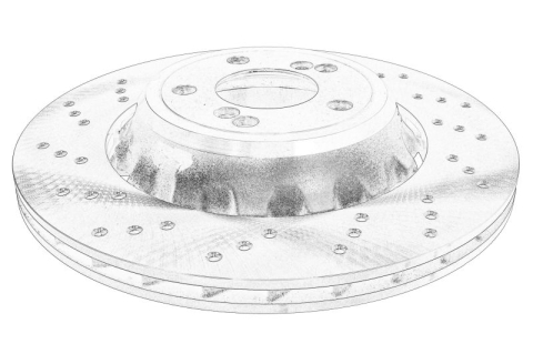 Piese Auto - Disc frana Spate Stanga potrivit BMW 2 (F22, F87), 3 (F30, F80), 4 (F32, F82) 3.0 03.14-06.21