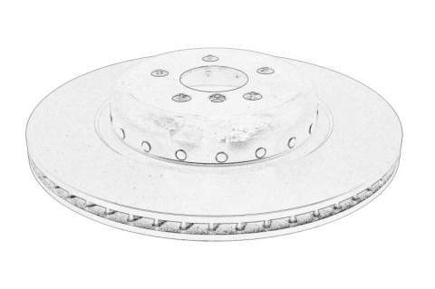 Piese Auto - Disc frana Spate Stanga potrivit BMW 5 (G30, F90), 5 (G31), 7 (G11, G12), X4 (G02, F98), X5 (G05, F95) 2.0-4.4 07.15-