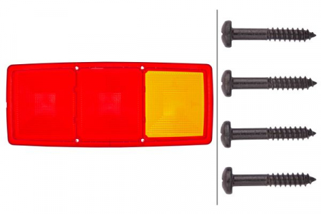 Dispersor lampa spate Dreapta/Stanga potrivit IVECO P/PA-HAUBENFAHRZEUGE; MAN EL, NG, SG, SL, SÜ; MERCEDES LK/LN2, LP, NG, O 405 09.63- [1]