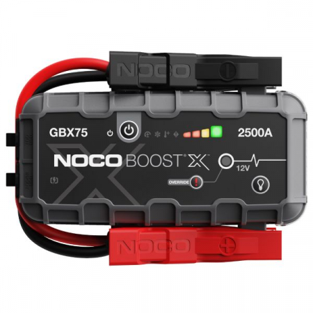 Redresoare Roboti pornire - Dispozitiv de pornire BOOSTER model: GBX75, tensiune: 12V, curent de pornire maxim: 2500A, greutate: 1,71 kg